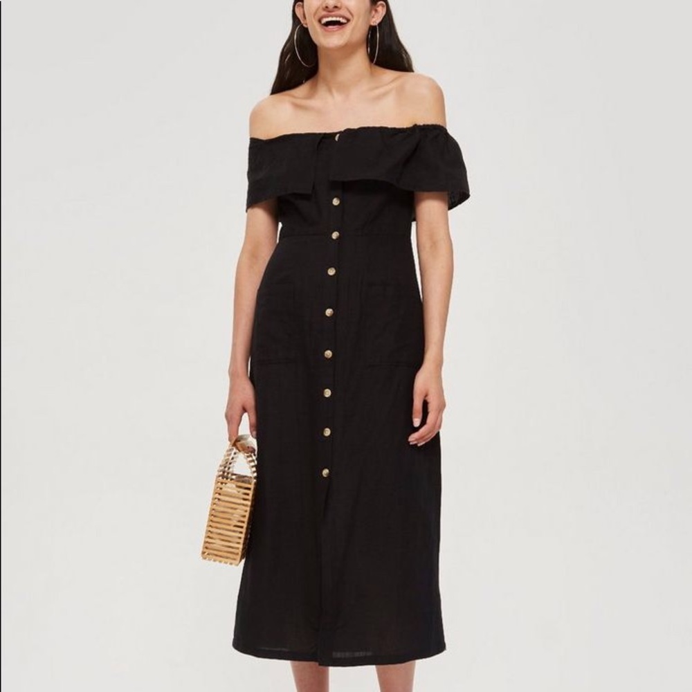 • linen dress •